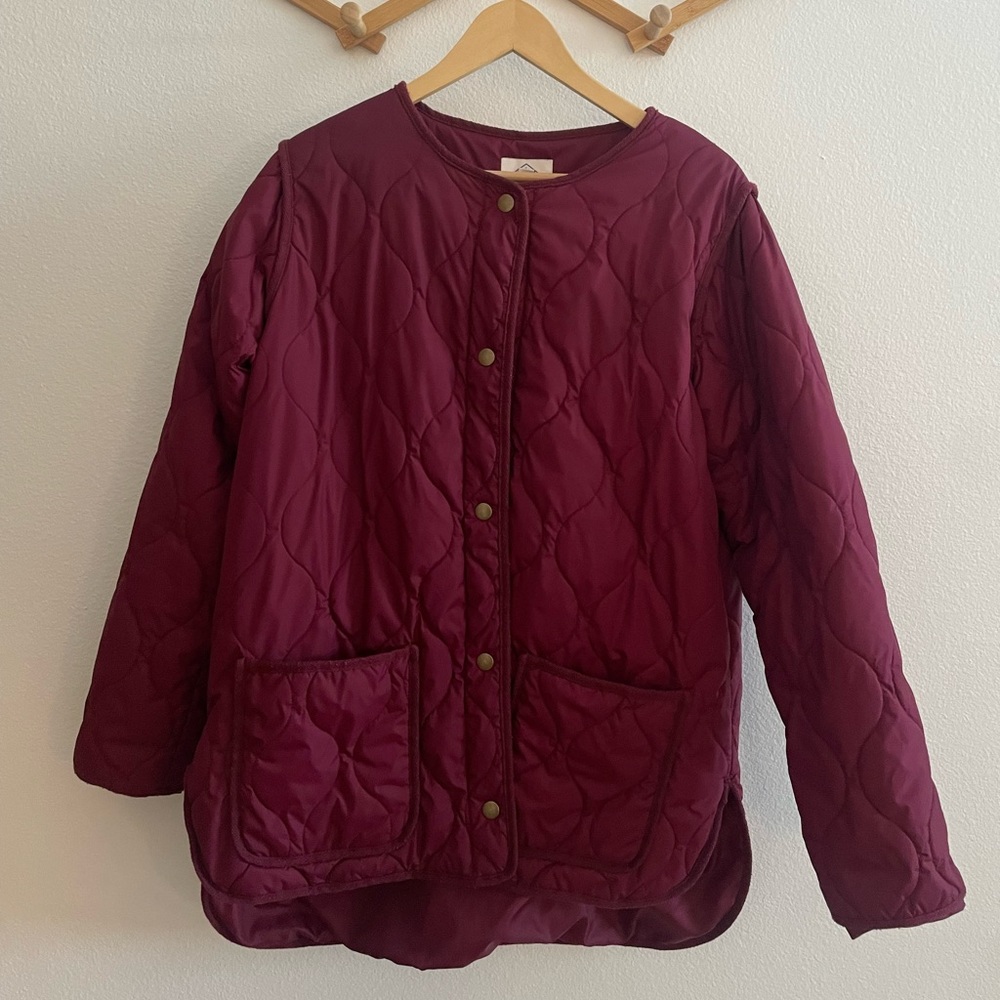 vintage quilted jacket